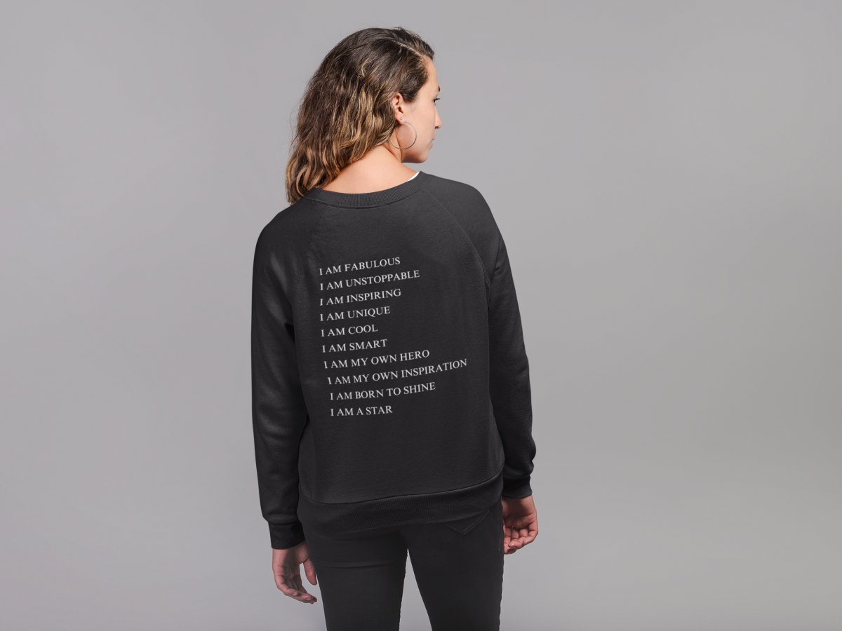 Sweatshirt noir who is? - theseriesworld