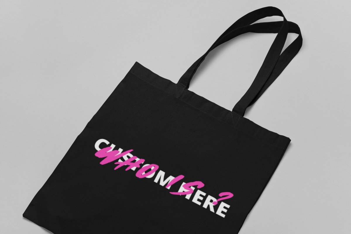Tote bag who is? - theseriesworld