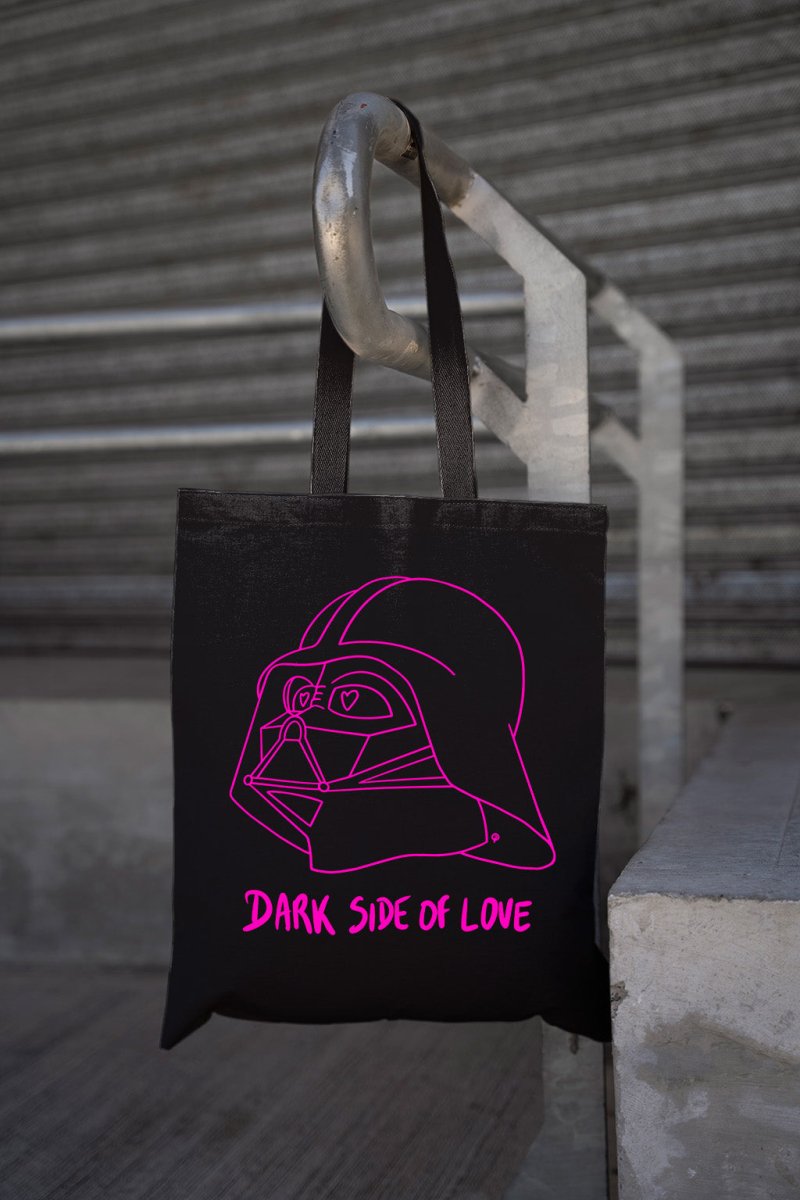 Tote bag Dark Side of Love - theseriesworld